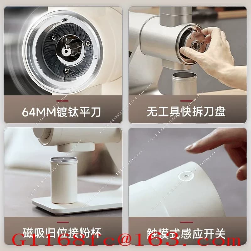 E6Air Electric Bean Grinder Italian Professional Grinding Coffee Machine