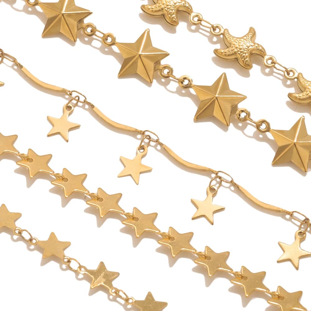 1 meter stainless steel marinade chain for DIY necklace, bracelet, jewelry creation, accessories, wholesale REACH