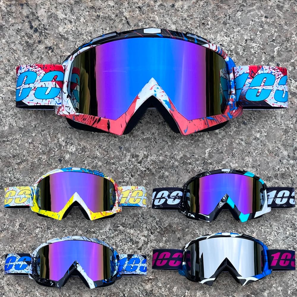 Motocross Goggles Outdoor Riding Glasses Ski Helmet Goggles Motocross Goggles Racing Glasses Cycling Glasses