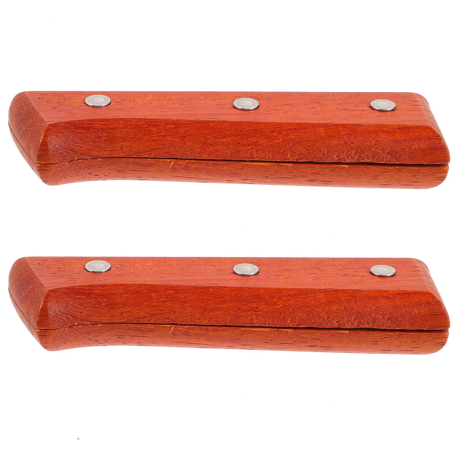 Wooden Kitchen Knife Handle Repair Replacement Polished Smooth Non-Slip Grip for Kitchen Knife Making and Home Cutter