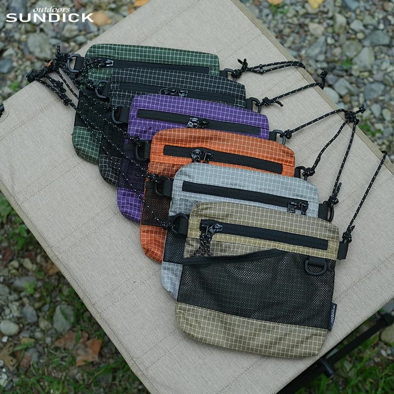 Borsa a tracolla singola da viaggio all'aperto, disponibile in 6 colori, può essere incrociata diagonalmente, leggera, per riporre piccoli oggetti