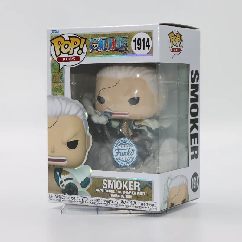 Fumatore originale Funko Pop ONE PIECE # 1914 Action Anime Figure Doll Model Toy Gift per bambini Decorazione festival da collezione