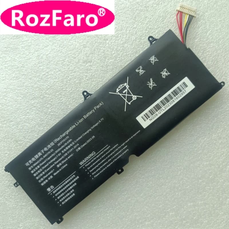 RozFaro UTL-645170-2S NV-635170-2S Batteria per laptop 7.6V 10-Pin 8-Lines per Chuwi MiniBook 8 CWI526 CWI519 Notebook Tablet PC