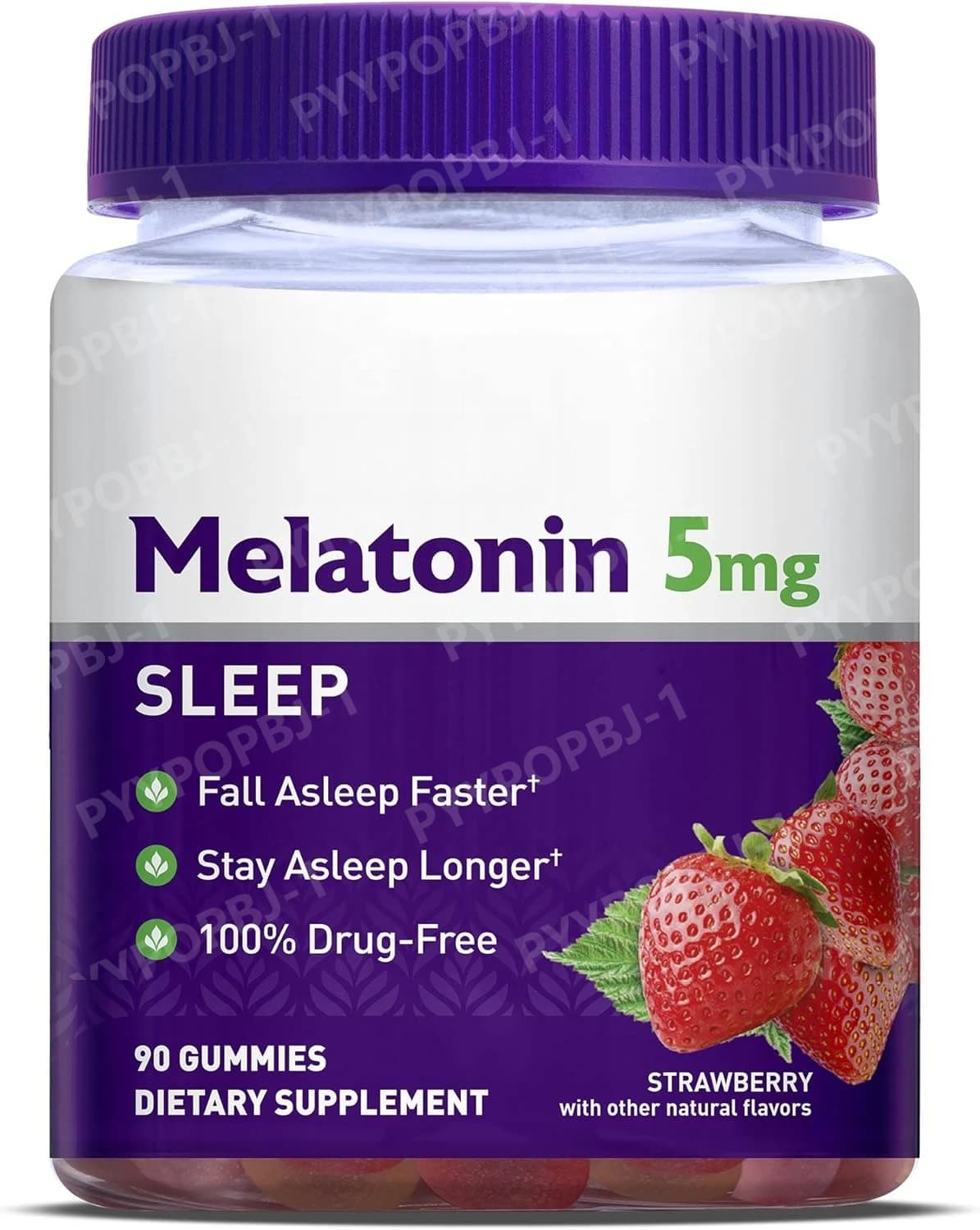 Melatonina 5Mg in Gommose, Confezione da 60 Pezzi