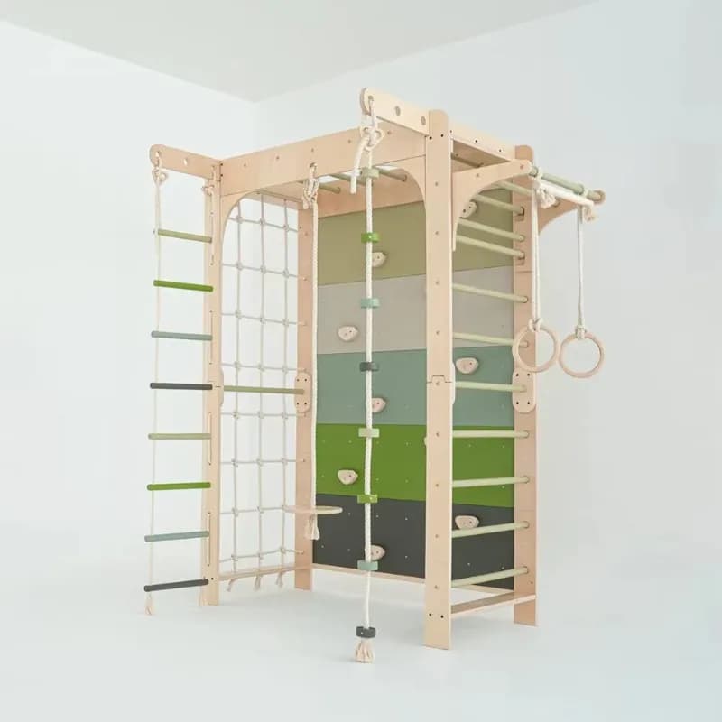 Pannello da Arrampicata per Bambini da Interno/Esterno, Attrezzatura per Allenamento Fisico Ricreativo, Parete da Arrampicata a Puzzle per Scuole
