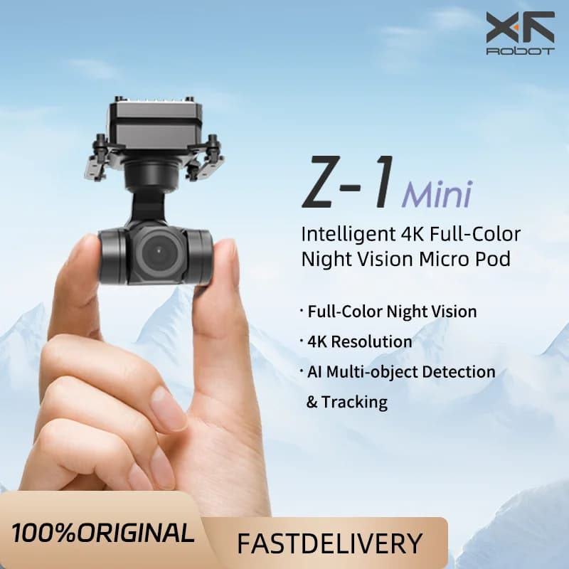 Z-1Mini Drone with Gimbal Color Camera and Night Vision 4K, 3 Axis Stabilization, AI Recognition for Gimbal Drone Mavic