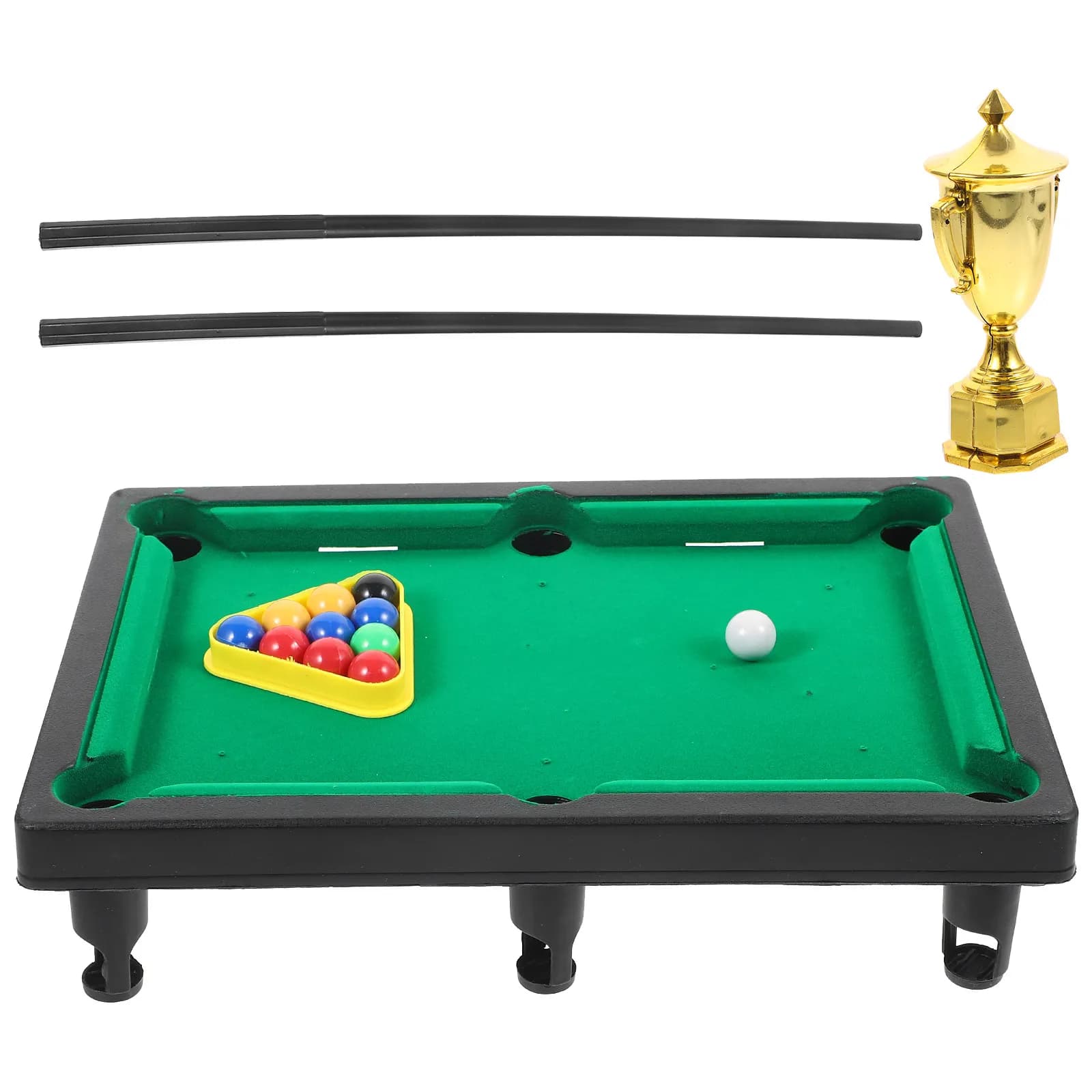 Set da Gioco da Tavolo Interattivo con Mini Biliardo per Bambini, Gioco Educativo per la Coordinazione Occhio-Mano e la Concentrazione