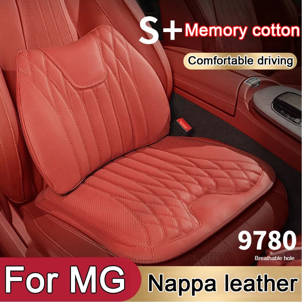 Nuovo Seggiolino Auto Anteriore Cuscino del Sedile Protegge La Copertura Pad Supporto Vita Cuscino Per MG GT MGRX5 MGRX8 MGHS MGZS MG3 MG5 MG6 accessori
