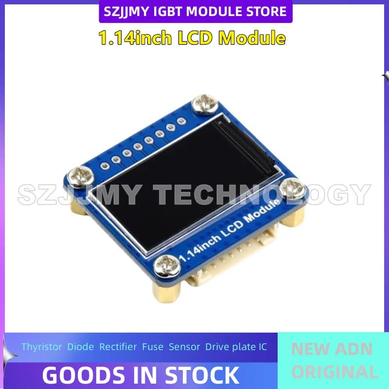 Raspberry Pi 1.14-inch IPS color LCD display screen SPI interface 6565K color ST7789 driver