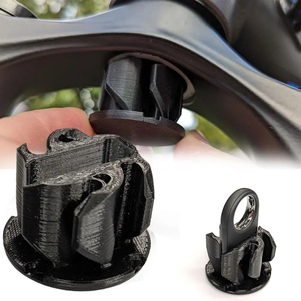 Per Samsung Smarttag2 Supporto stampato in 3D per supporto per bicicletta con staffa di montaggio per tubo forcella anteriore per mountain bike anteriore