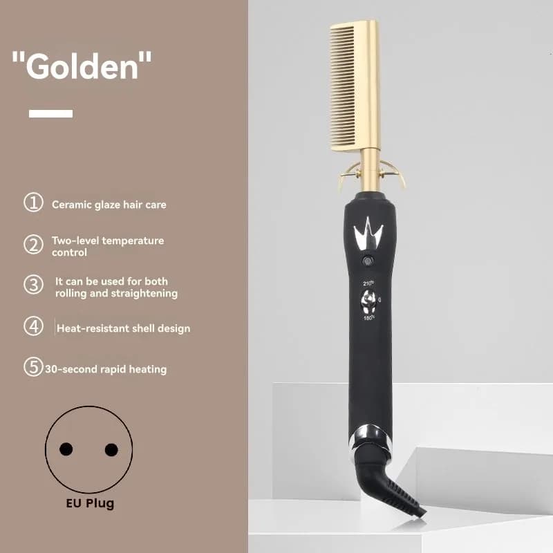 B82B-EU, 38W Double Voltage 110-220V, Electric Hairstyle Tool, Use on Wet and Dry Hair