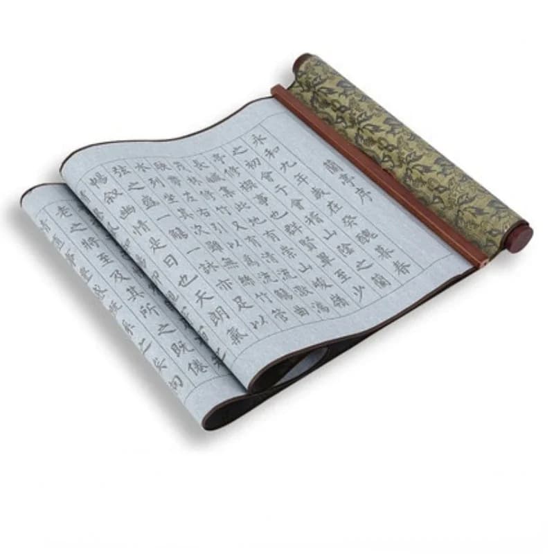 Calligraphy Copybook Set Tao Te Ching Heart Sutra Ink Magic Water Writing Cloth Regular Script Book Chinese Calligraphy Practice