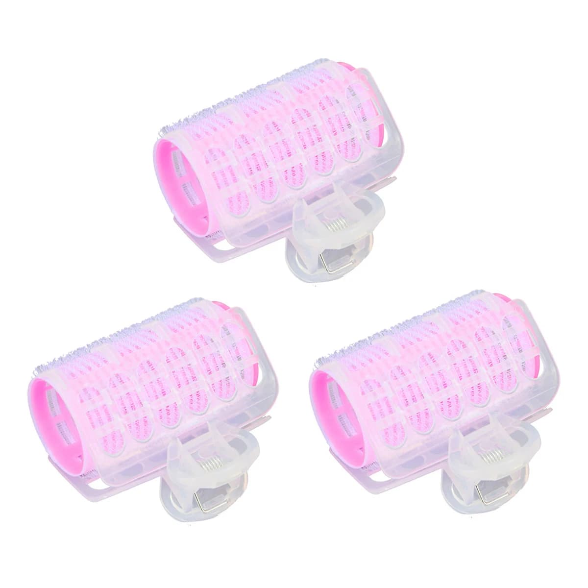 3 pieces iron self-service air hair curler diy diy tool for styling with hair clips iron hair curlers for fixed hair lazy for beauty tools