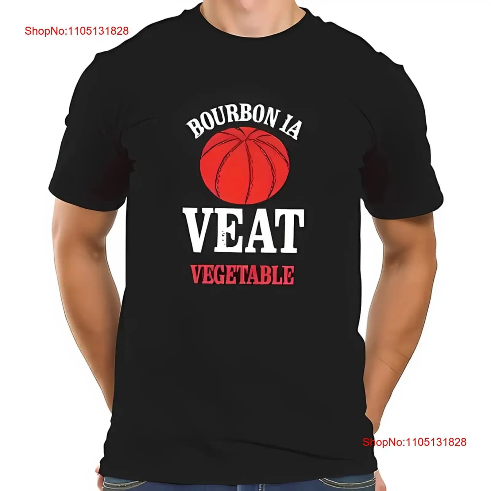 T-shirt stravagante in cotone nero con pallacanestro rossa Tutto vintage lavato Elegante e confortevole grafica per abiti firmati Casual