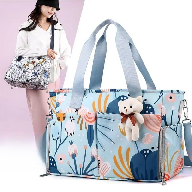 Waterproof Mommy Bag Baby Nappy Bags for Newborn Diaper Organizer Pouch Babies Accessories Stroller Tote Mom Handbags Diaper Bag