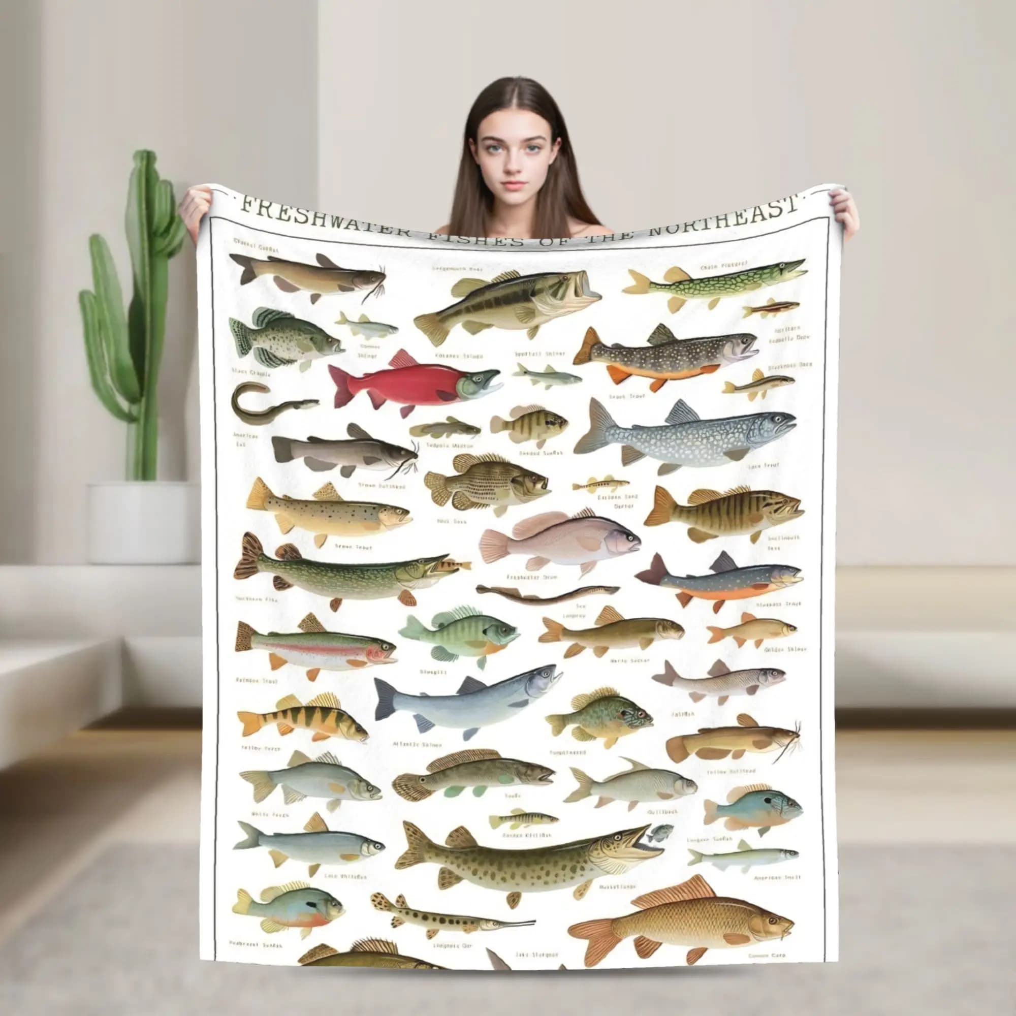 Sports Fish Funny Lover Soft Blanket Picnic Plush Bedding Throws Novelty Home Decor Flannel Bedspread Sofa Bed Cover