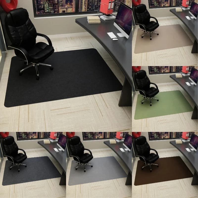 Office Swivel Chair Mat Large Computer Gaming Chair Carpet for Bedroom Living Room Office Hardwood Floor Protection Home Decor