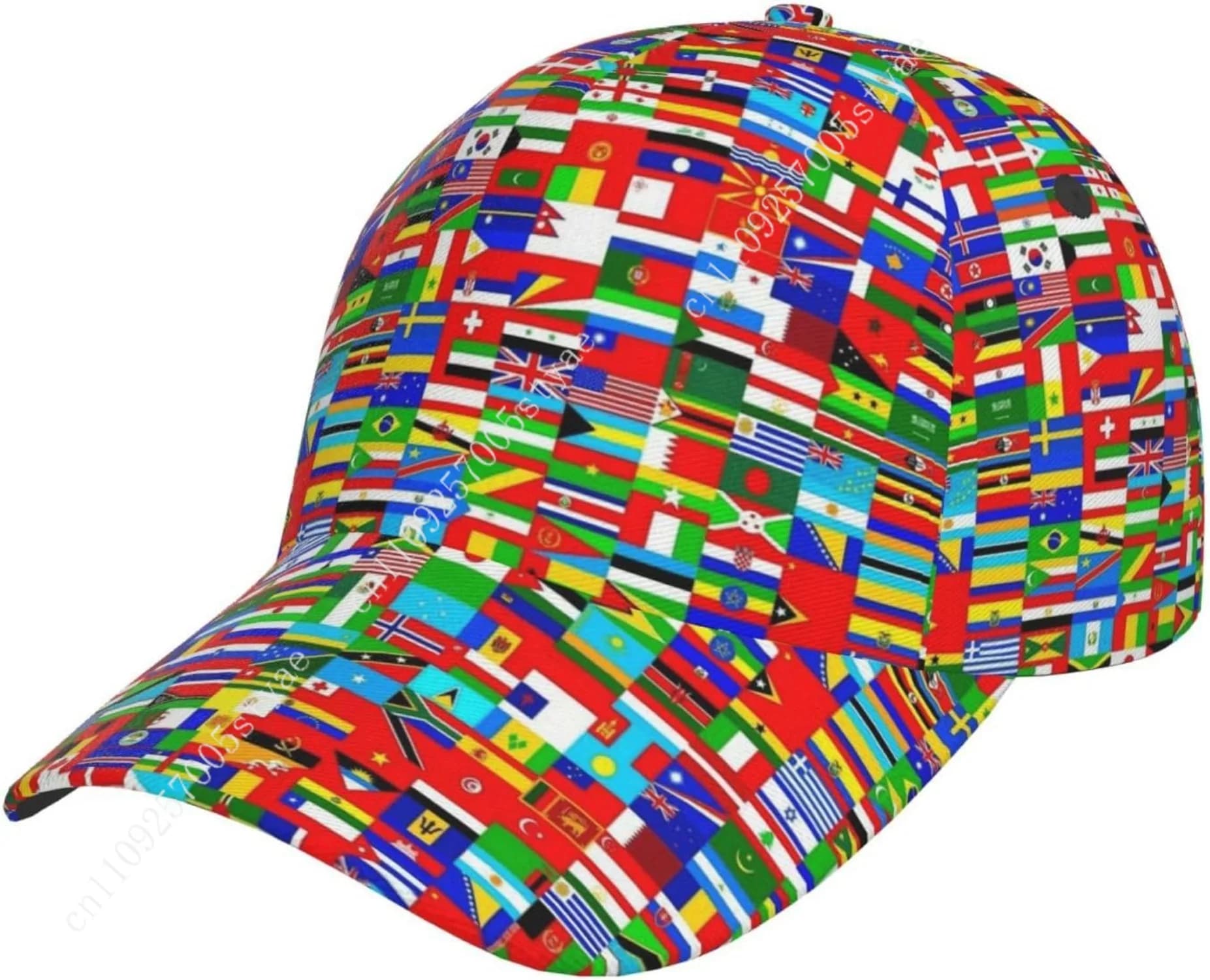 National Flags Baseball Cap for Men Women Adjustable Snapback Trucker Hat Sport Protection Sun Hat Patriotic Caps