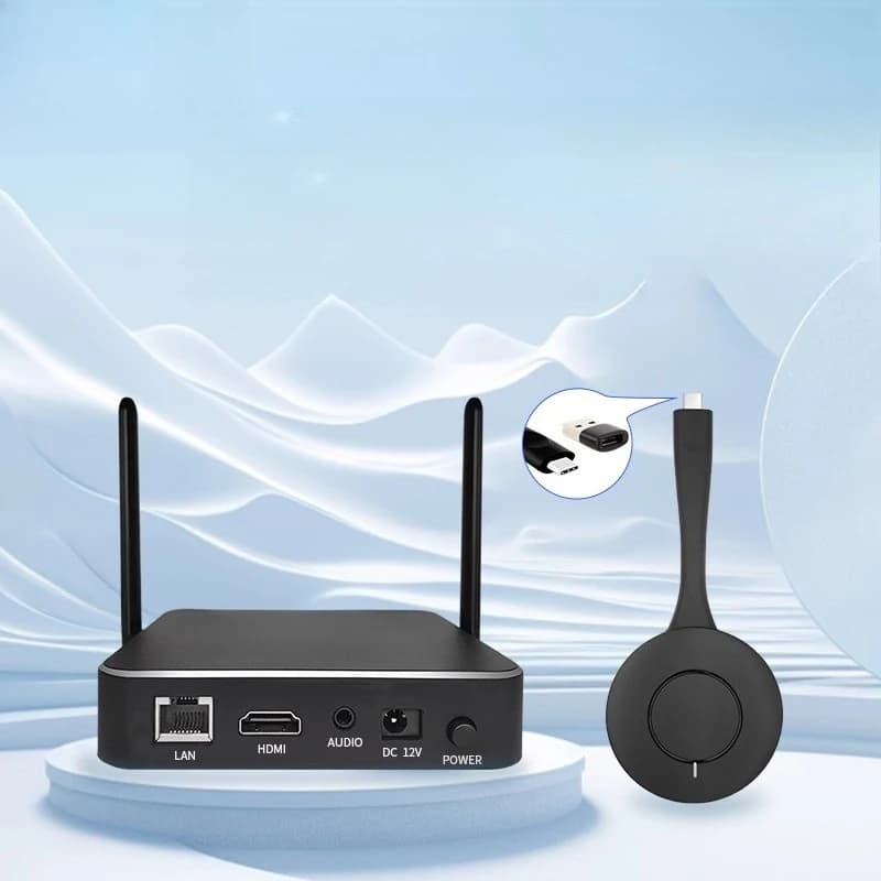 Proiettore per schermo wireless 4K trasmissione HDMI ad alta definizione telefono cellulare computer conferenze ufficio stesso schermo TV proiettore