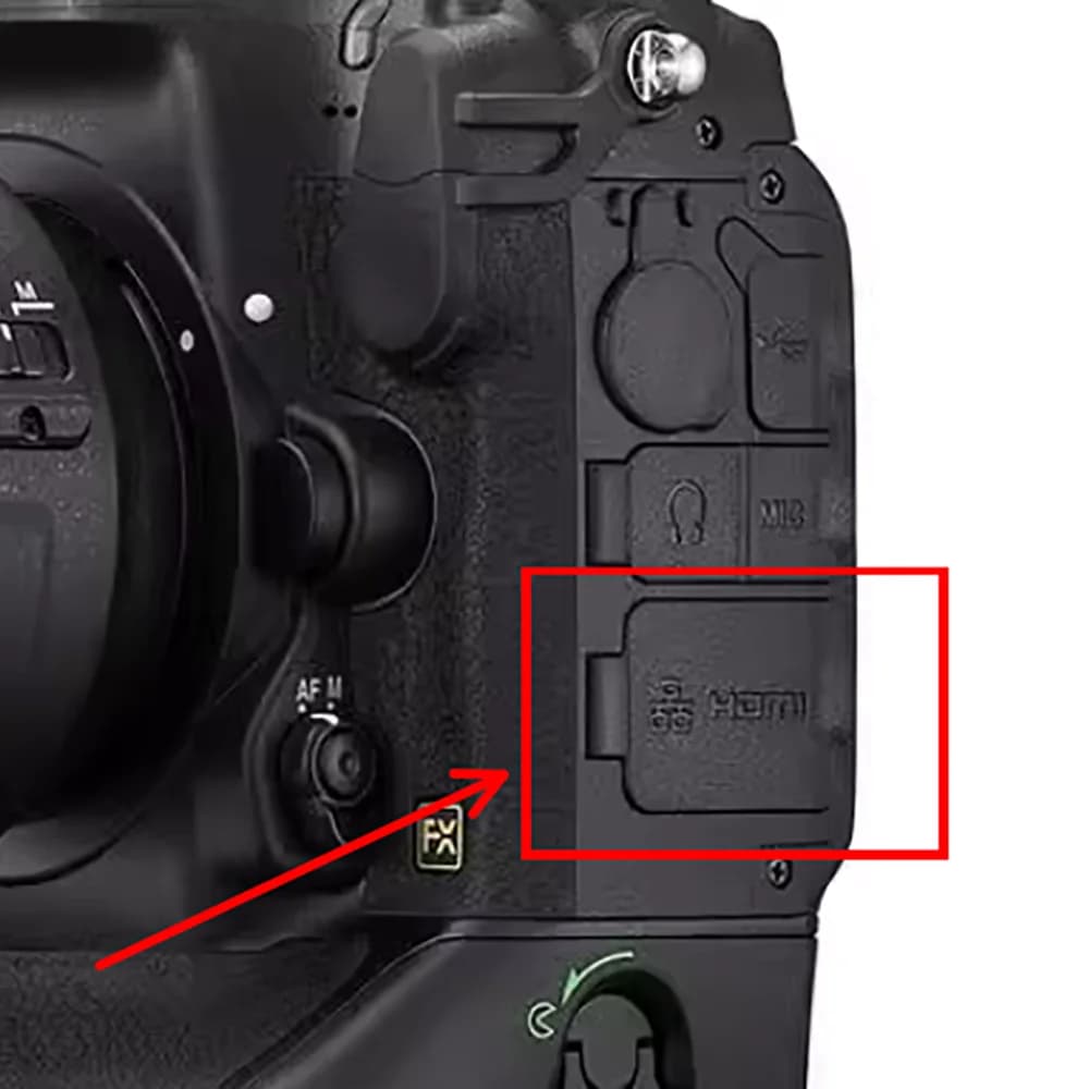 Nuovo Per Nikon D6 MIC Coperchio In Gomma Porta MIC-compatibile MIC Cap Interfaccia Copertura Parte di Riparazione Della Fotocamera Digitale
