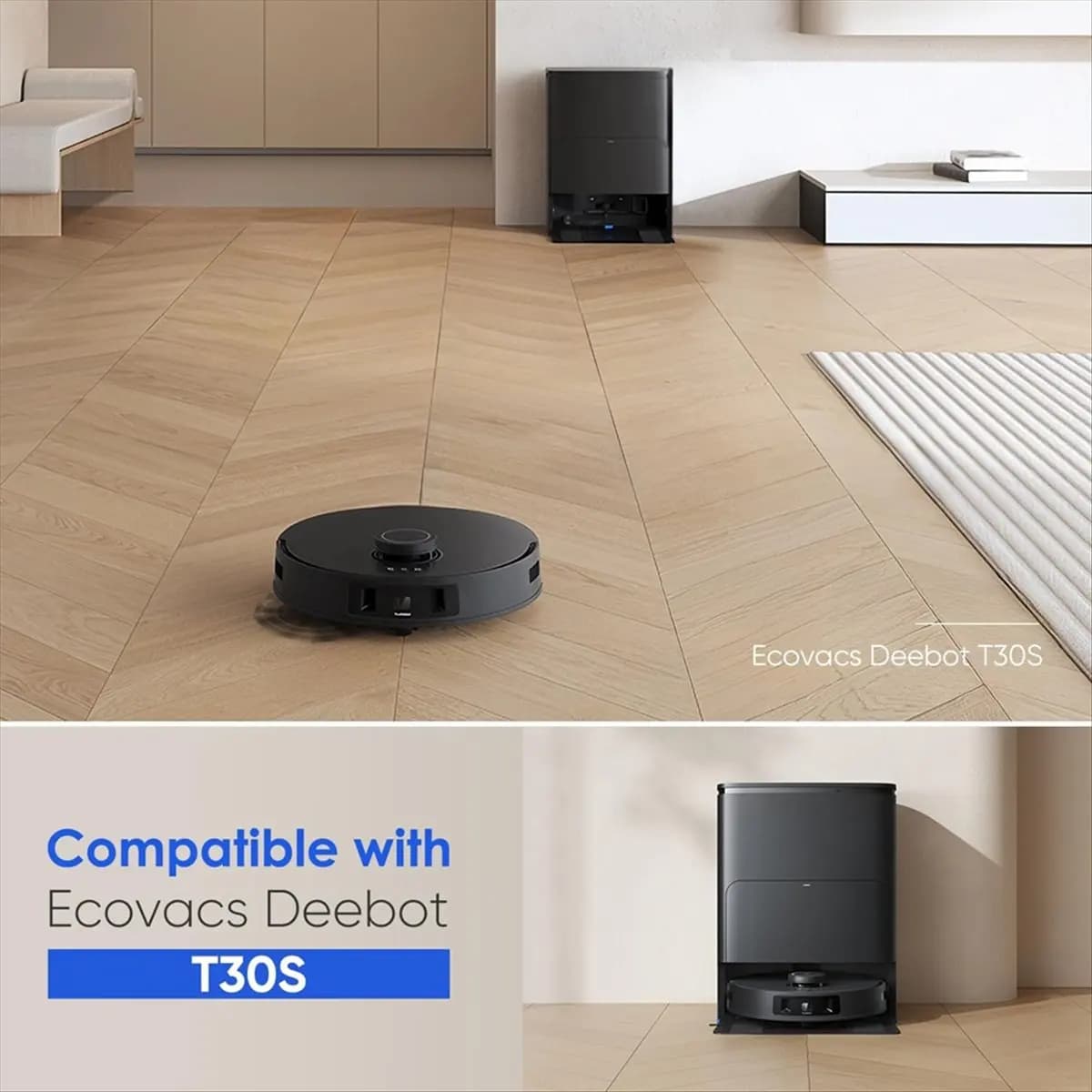 A42F 23Pack M12 Pro+ Parti di ricambio per aspirapolvere robot ECOVACS DEEBOT T30 Omni/ T30 Pro Omni/Yeedi M12 Pro+