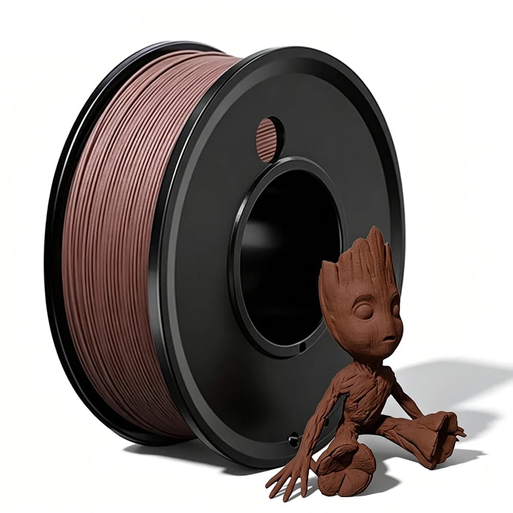 250g 500g 1Kg 3D Printer Filament PLA Cherry Wood 1,75mm 3D Printing Materials Cherry Wood Pla Ebony Wood