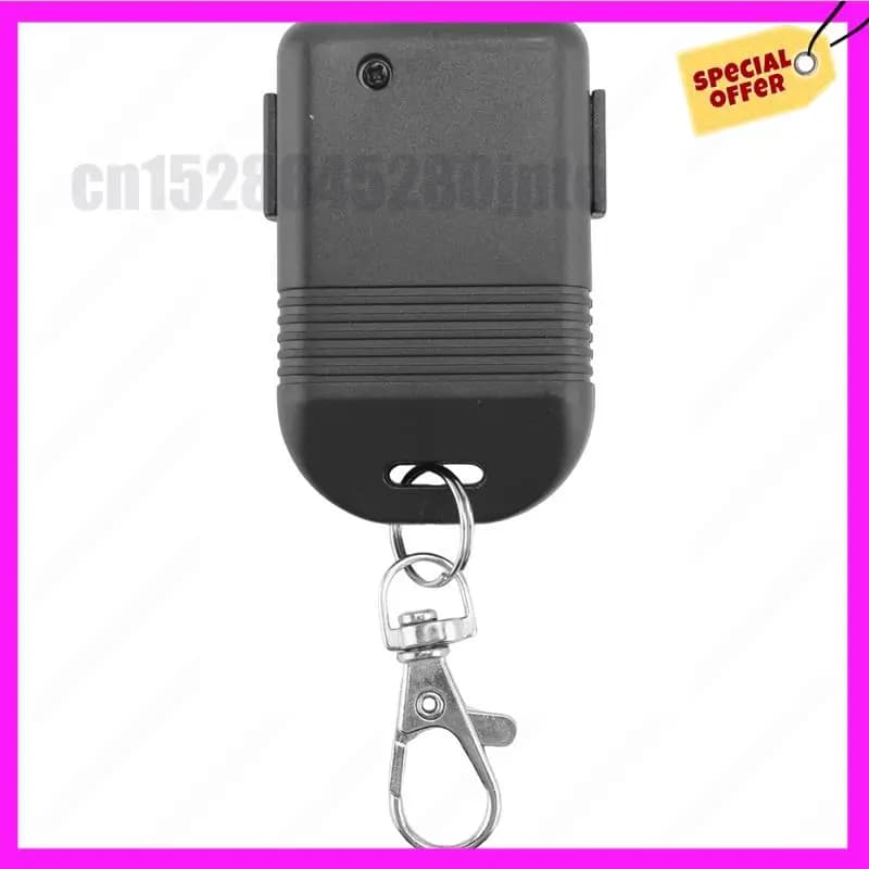 -ABUB 2X 8 Dip Switch 330Mhz Copia intelligente Telecomando Codice fisso Duplicatore 2 CH per cancello Garage Apriporta o sistema di allarme