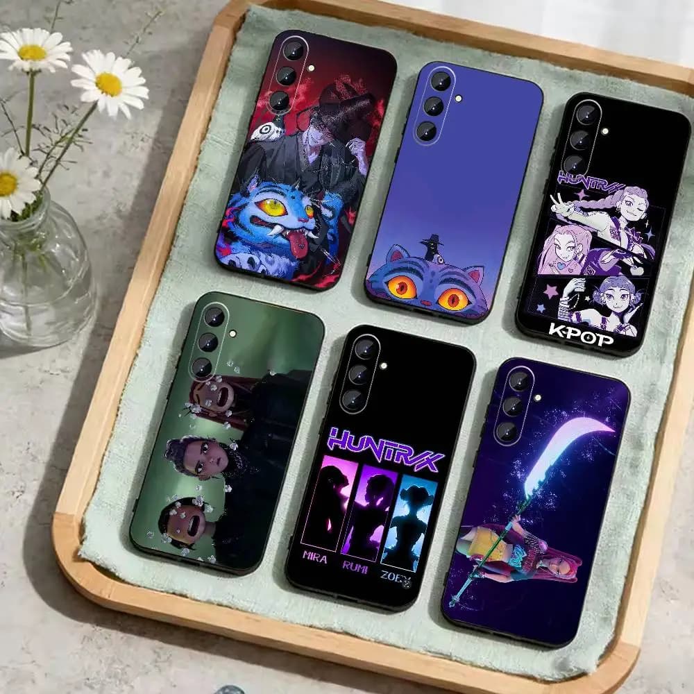 Custodia per telefono K-Pop L-Demons Hot H-Hunters per Samsung Galaxy A73, A21s, A22, A31, A52, A53, A71, A41, custodia morbida nera