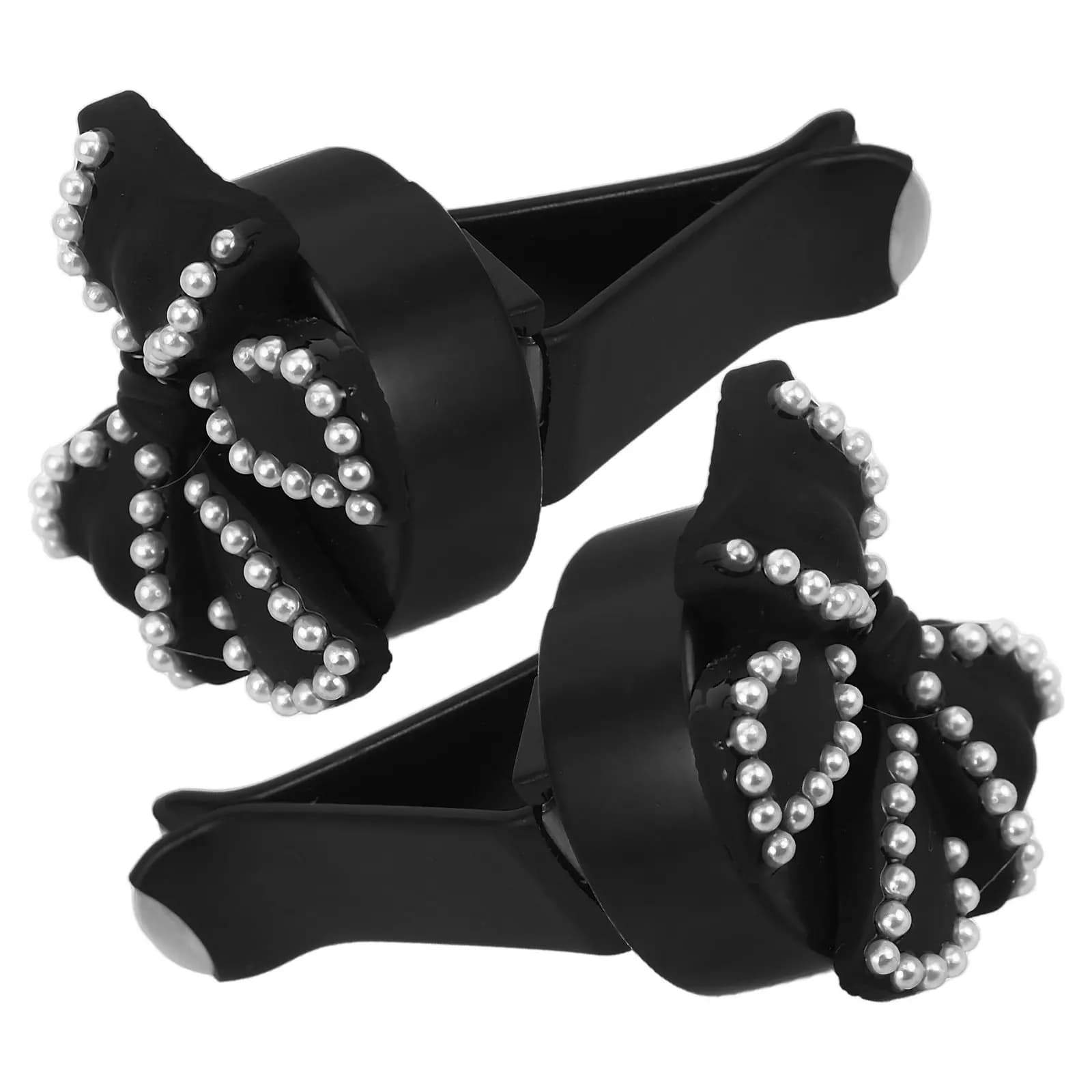 2 Deodoranti per Auto a Forma di Fiocco, Clip per Bocchette di Ventilazione, Diffusore di Aromi Leggero e Decorativo