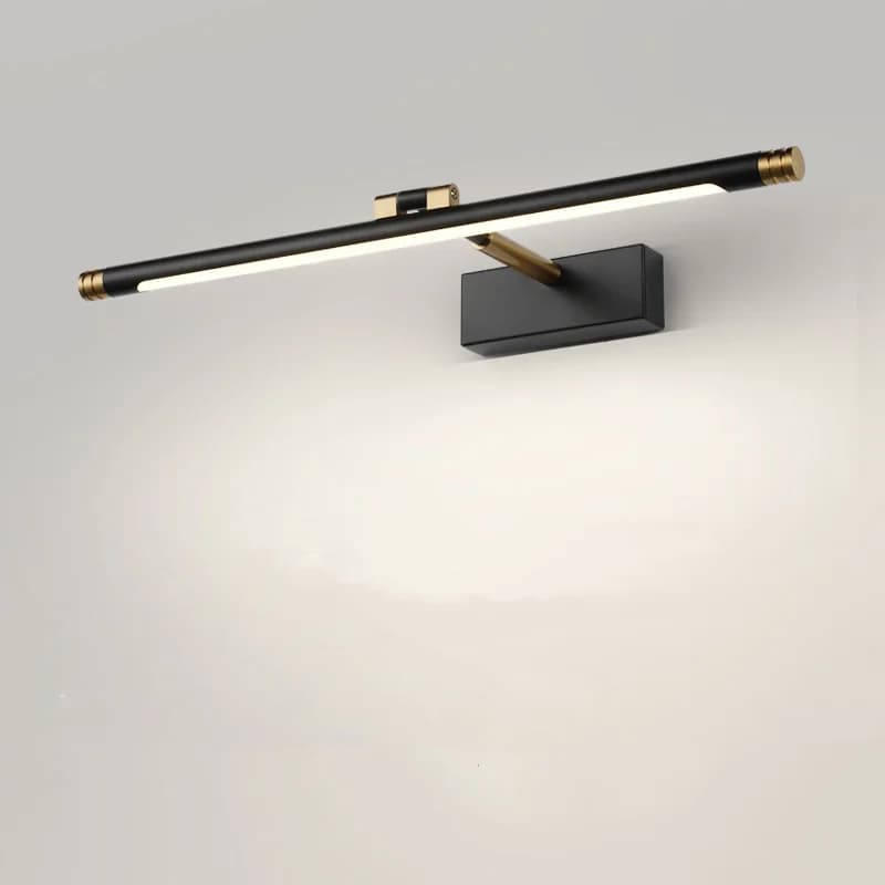 Lampada da parete per toeletta da bagno dell'hotel Placcatura in metallo Corpo Up Down Sconce Illuminazione Decorazione della camera da letto Specchio da bagno LED Lustro