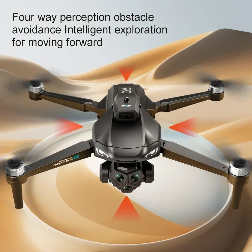 Drone Professionale M33 2025 con Batteria a Lunga Autonomia, Quadricottero 4K HD WiFi per Fotografia Aerea e Evitamento Ostacoli