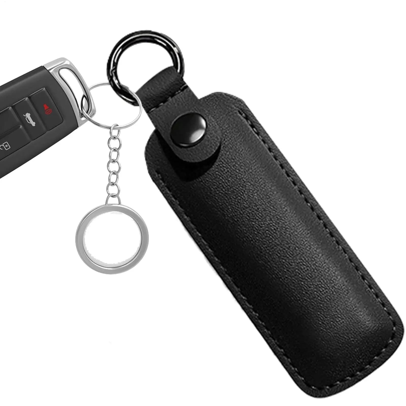 Portachiavi con custodia protettiva per chiavetta USB, custodia anti-smarrimento per chiavetta USB, custodia in pelle PU per chiavette USB, custodie per memorie flash.