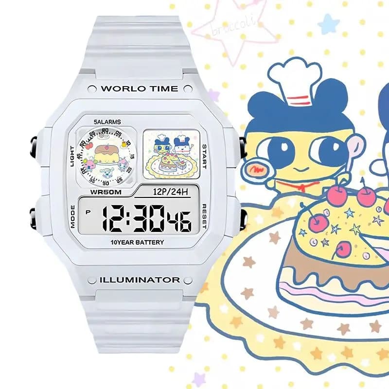 Orologio Elettronico Intelligente Tamagotchi Big Mouth Jimami, Orologio Elettronico per Studenti, Regalo di Natale e Compleanno