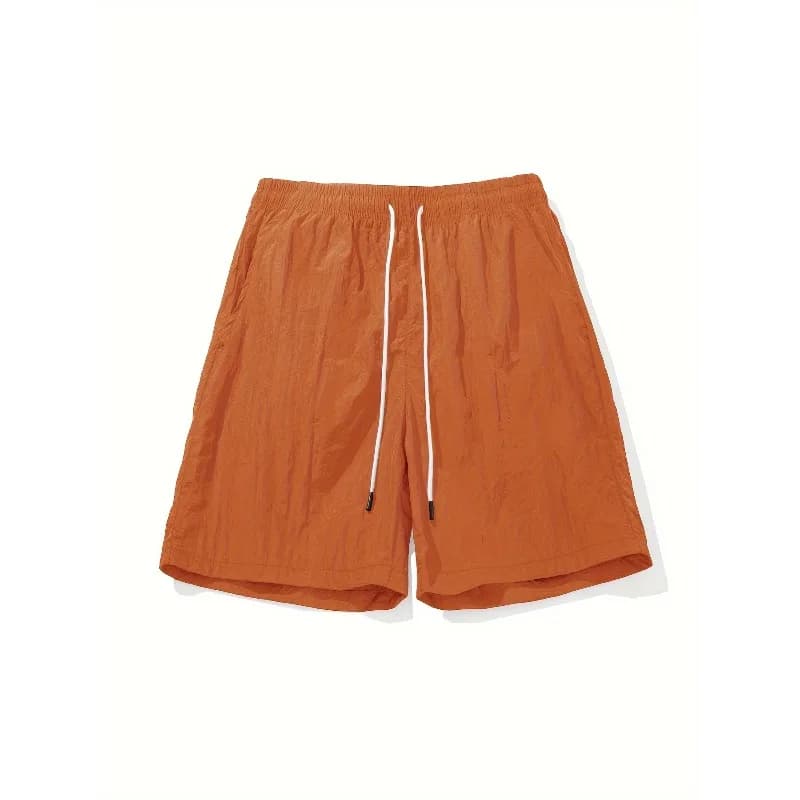 1pc-Men's Casual Fashion Five-Point Shorts-Loose Sports Casual Beach Pants