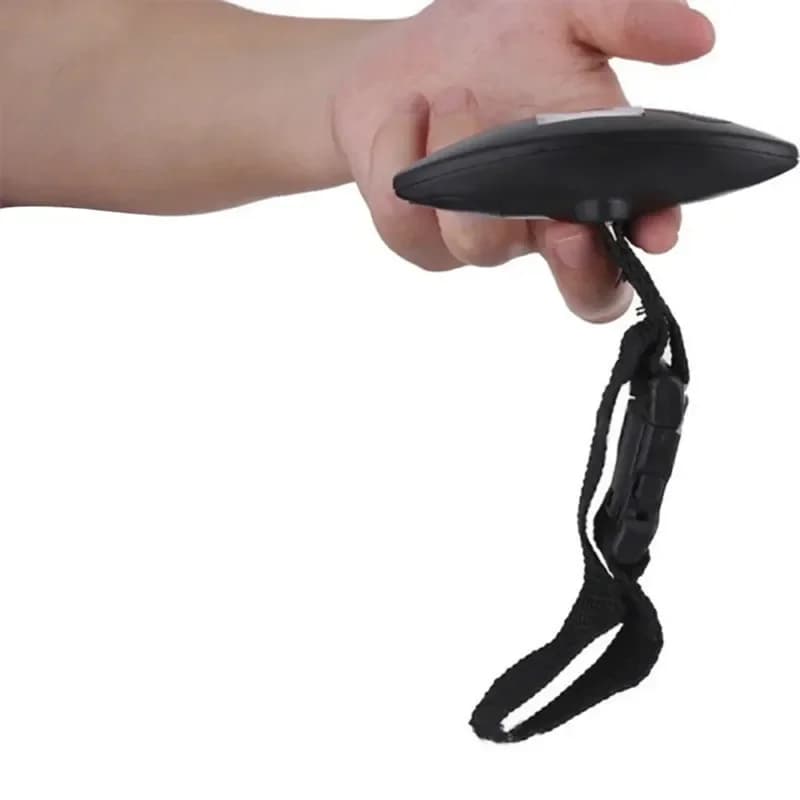 Portable Digital Luggage Hanging Scale, Mini Electronic Handheld Travel Weighing Scale For Suitcase Baggage Weight Checking
