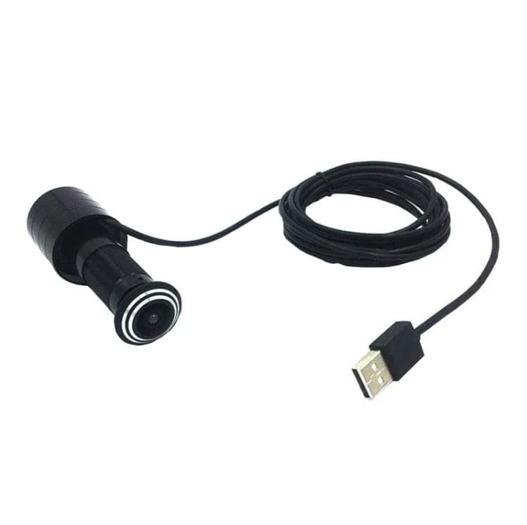 2.0MP 1920*1080 Diameter 21mm 0.1Lux Door Color USB Camera 1.66mm Fisheye Lens,Compression Format Support YUY2,MJPEG(MJPG)