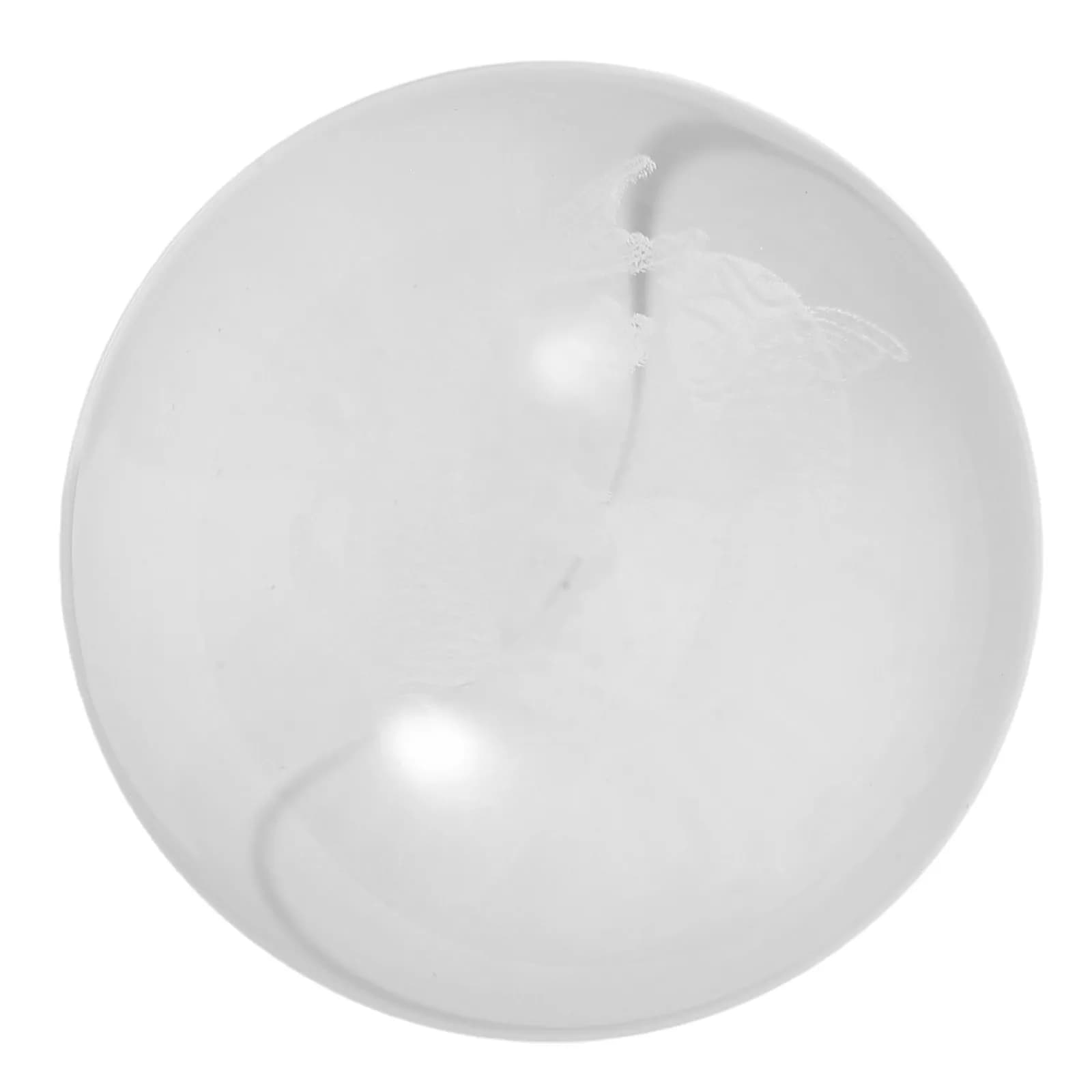 Sfera di Cristallo Decorativa con Fontana d'Acqua e Bolle per Casa, Soggiorno, Ufficio, Scrivania, Acquario e Decorazione Vasca dei Pesci