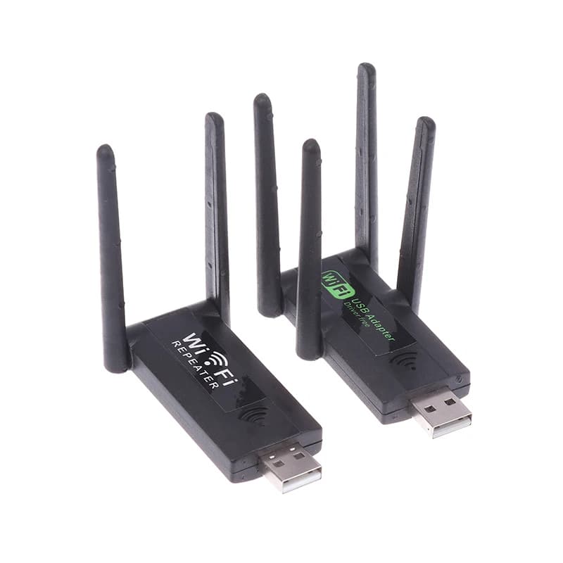 Long Range Wi-Fi Router Network 2.4GHz WiFi Signal Amplifier Wireless Extender Amplifier Network Expander USB WiFi Repeater