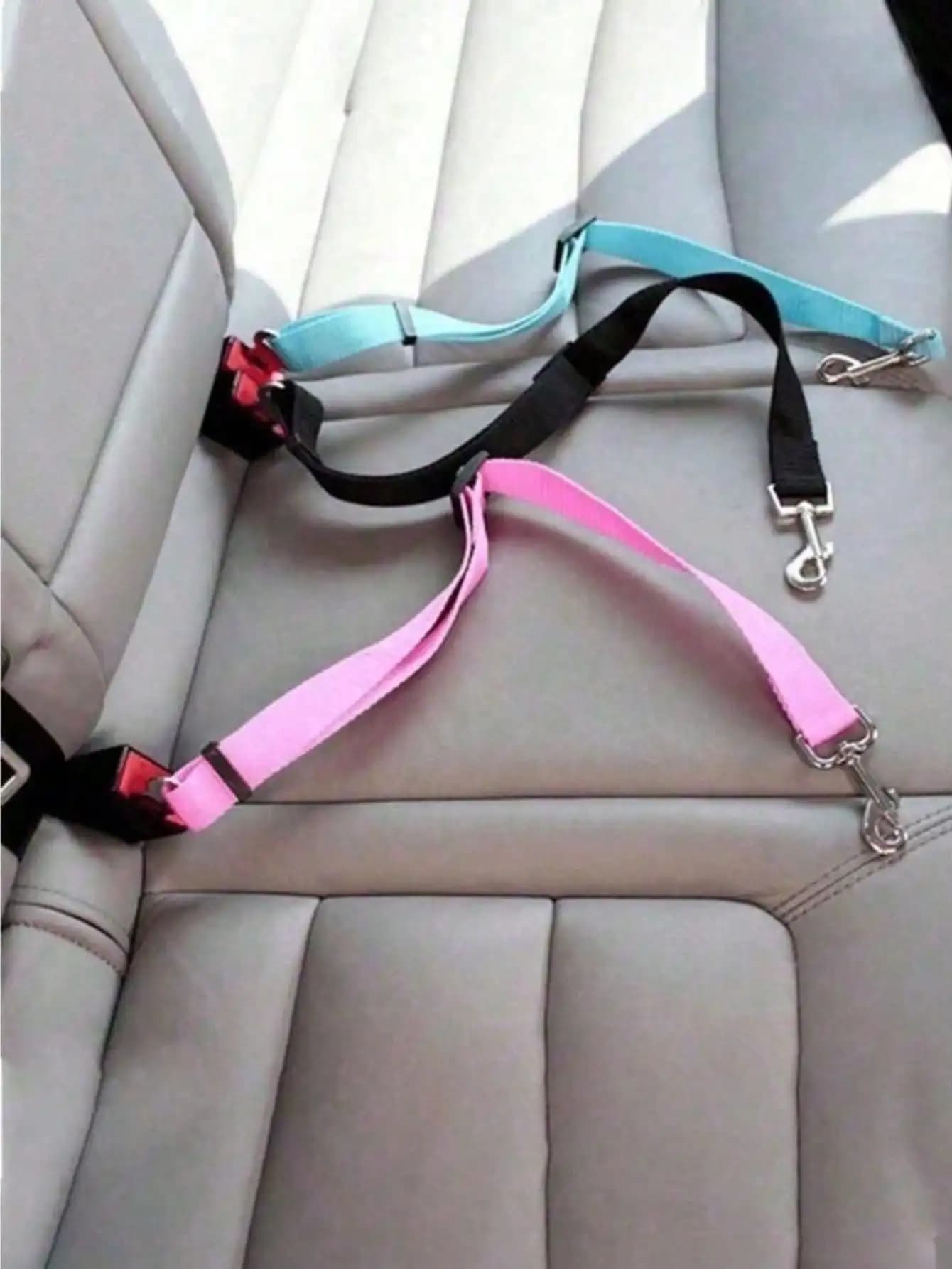 Safety Belt for Domestic Animals, Anti-Fuga Car Belt, Portable Sedile Car Belt, No Space