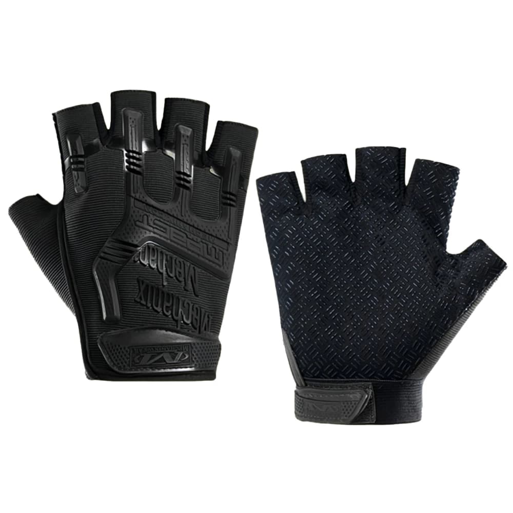 1 paio di guanti da esterno per uomo, guanti da moto senza dita per ciclismo, escursionismo, campeggio, arrampicata, guanti da airsoft per paintball