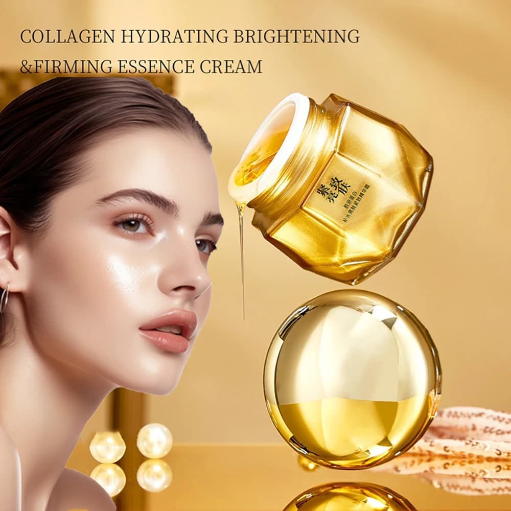 OSUFI Collagene Crema viso nutriente Idratante Idratazione profonda Contorno viso Migliora l'illuminazione a secco Corea Prodotti per la cura della pelle