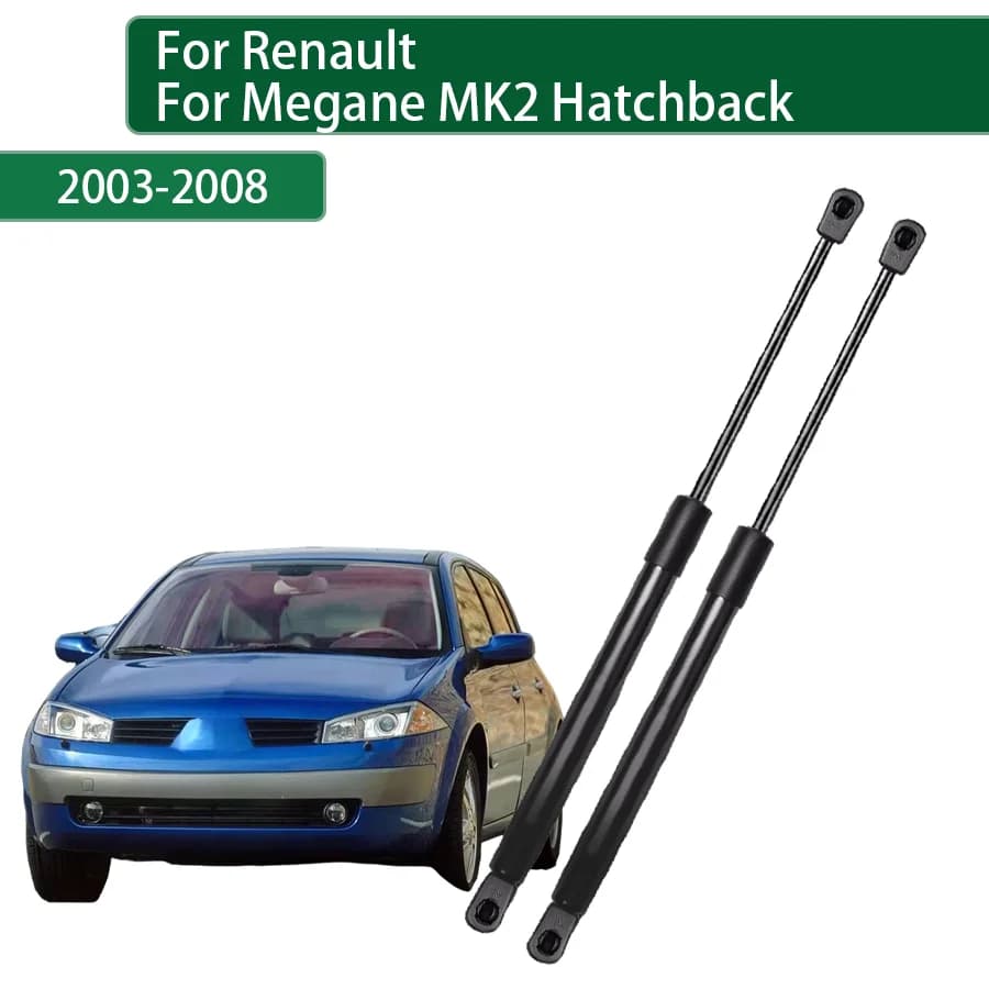 2pcs Tailgate Rear Boot Gas Struts Springs For Renault For Megane MK2 2003-2008 Hatchback