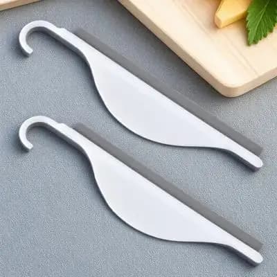 2 Pezzi Tergicristallo in Silicone Multiuso per Vetri, Specchi da Bagno e Parabrezza Auto, Riutilizzabile
