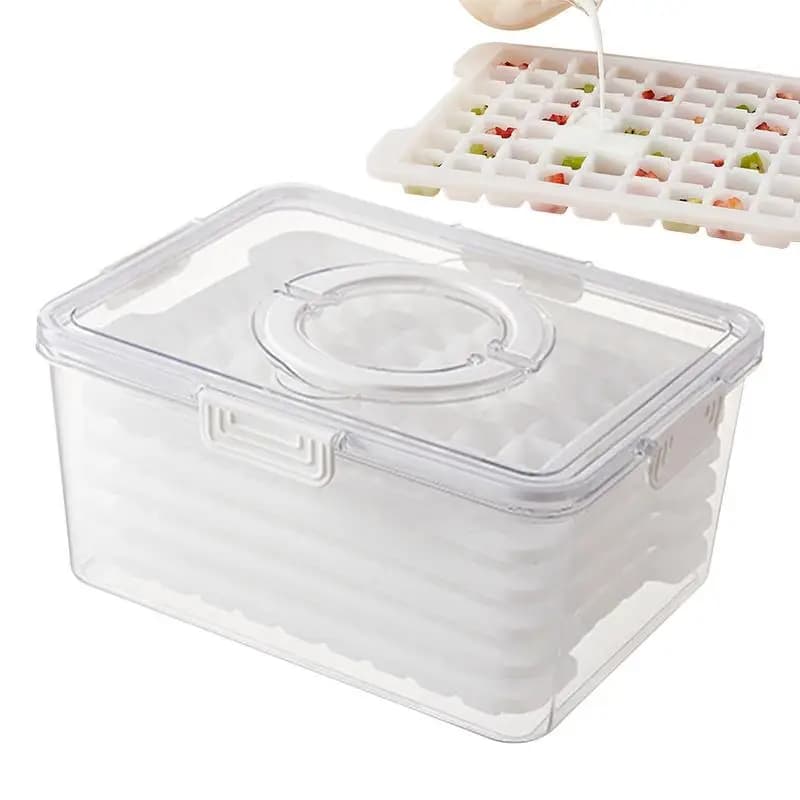 Vassoi per cubetti di ghiaccio ricoperti stampi per ghiaccio vassoi per cubetti di ghiaccio stampi per ghiaccio vassoio per stampi per fabbricatore di ghiaccio a rilascio facile stampo per cubetti di ghiaccio per refrigerazione