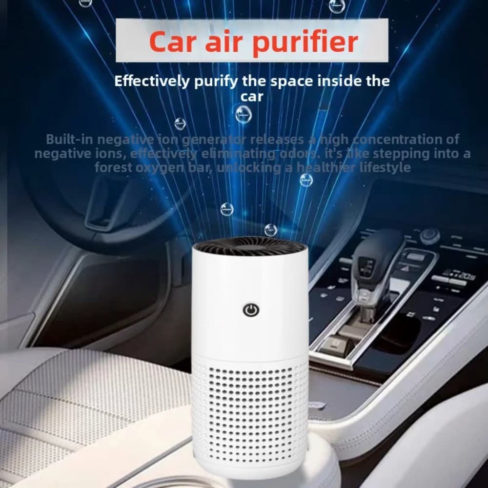Purificatore d'aria per auto e casa, diffusore di fragranze USB, chip profumato, luce ambientale, luce notturna, ornamento