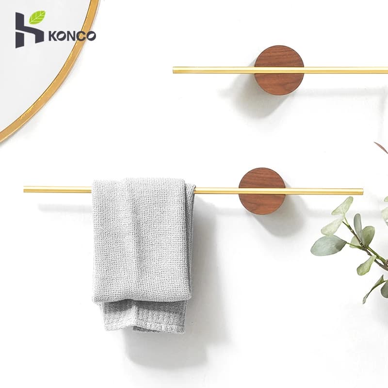 Portasciugamani da 40/50 cm Portasciugamani da bagno a parete Mensola da bagno in alluminio Portaoggetti da cucina