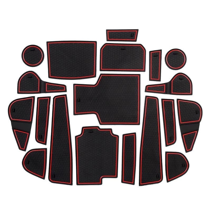 Cross-border applicable to 2017-19 B M W 5 series non-slip mat, water cup mat, door slot mat, interior dust mat supplies