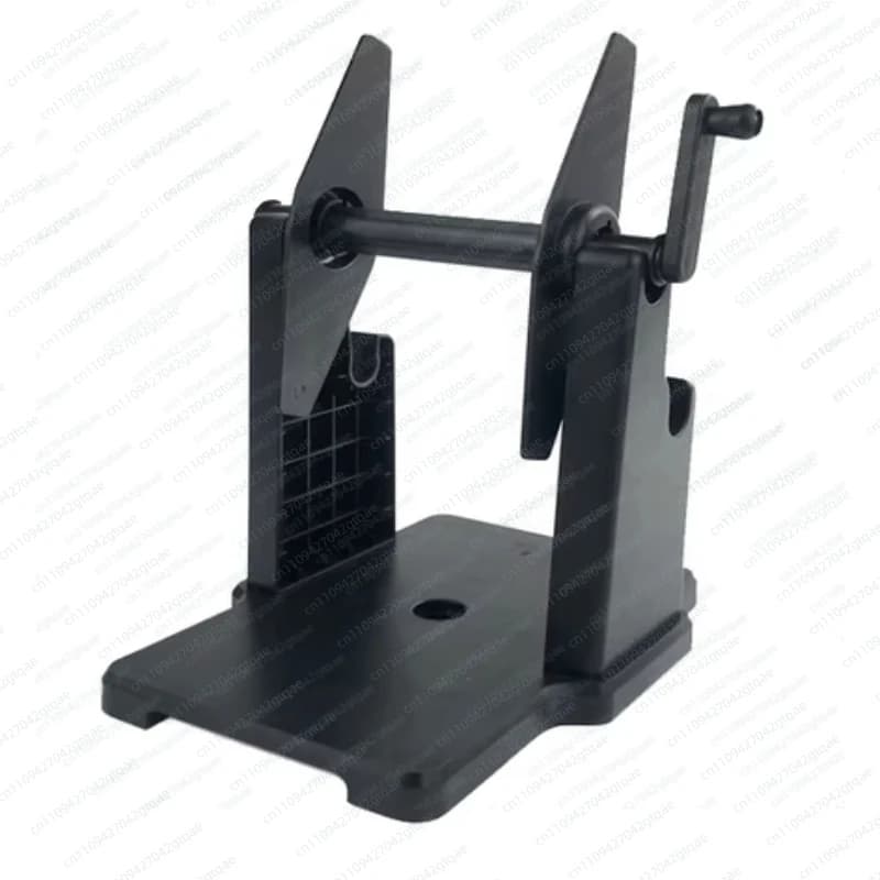 Large Roll Label Holder Manual Winding Bracket Universal Manual Crank Label Rewinder Printer External Barcode Paper Holder