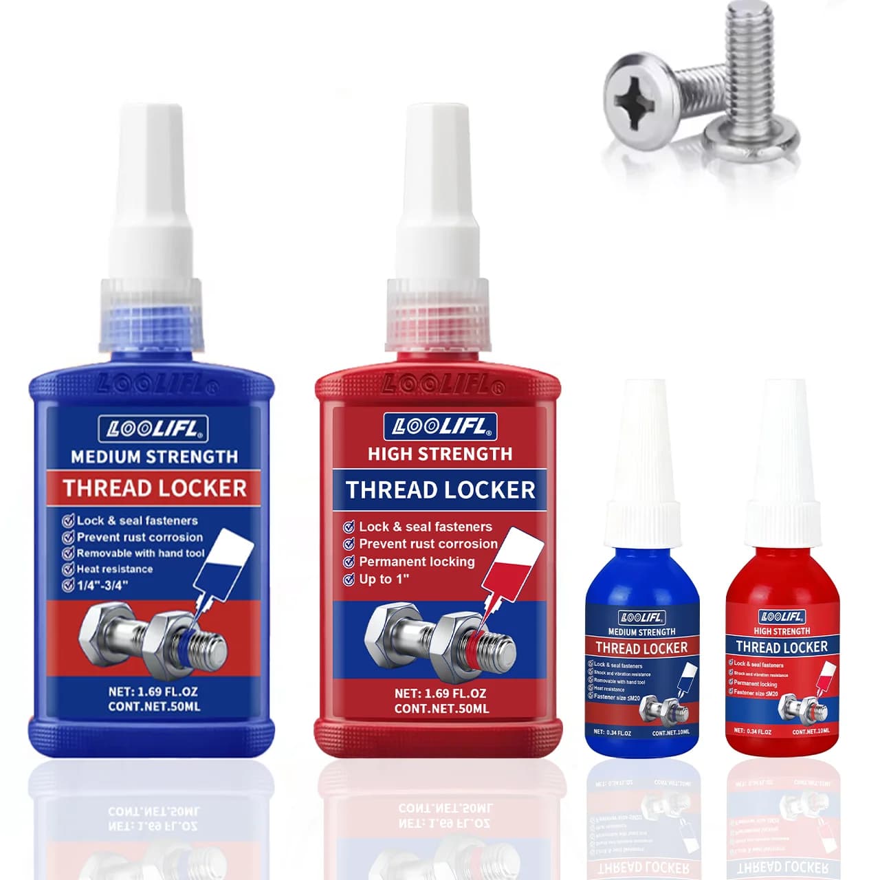 243-271 Agent blocks high strength media fillets, threaded adhesive, waterproof, corrosion resistant and highly stable
