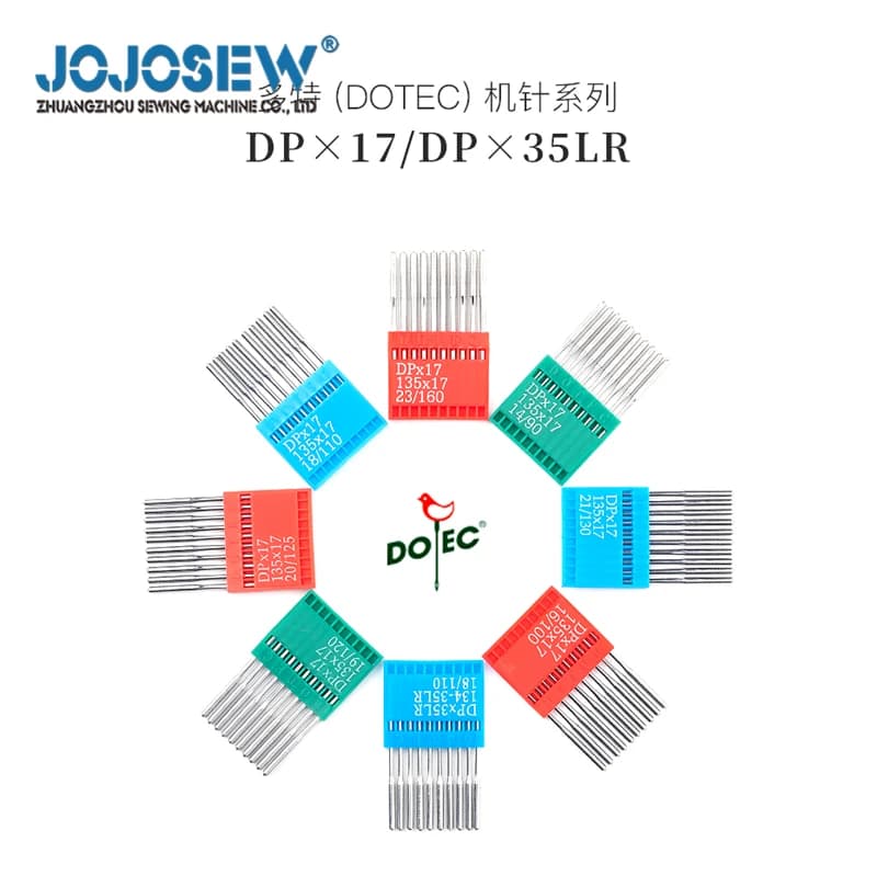 DPX17 10 pz/lotto DOTEC JOJOSEW aghi per macchine da cucire industriali Canu:37:20 fb9 135 x17 DPX17 SUK TN NM:120 dimensioni: 19